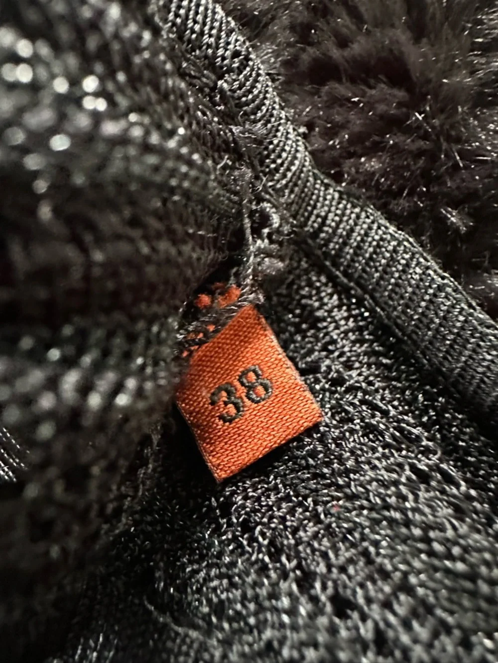 Missoni Black Sleeveless Ribbed Knit Midi Dress - Picture 3 of 4